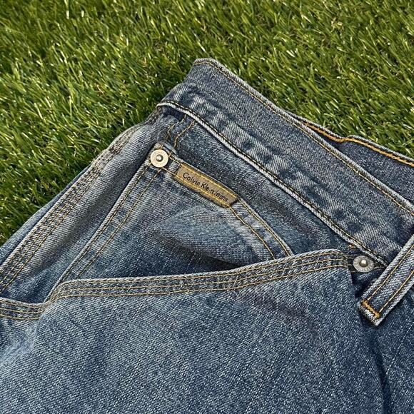 Y2K BAGGY CALVIN KLEIN CARPENTER JEANS - Picture 5 of 6